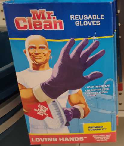They HAVE to be reusable if Mr. Clean wore them first