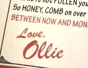 this is the first and last time i ever heard of ollie