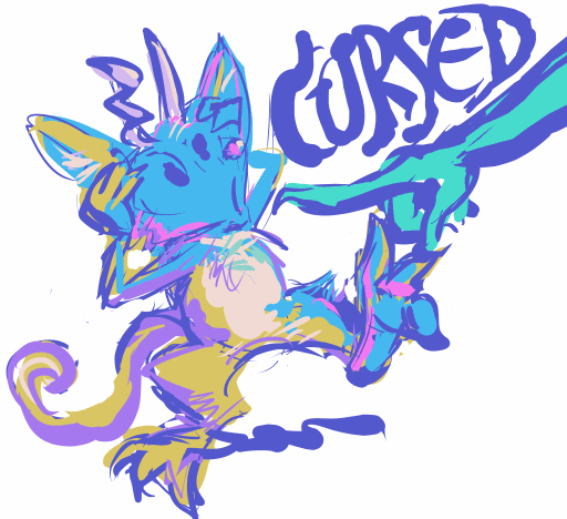 I am uncertain if this is the curse being identified or inflicted