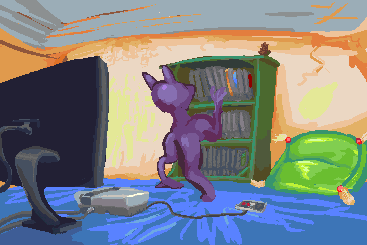 This is obviously not based on my own experience since game controllers generally got stepped on rather than over