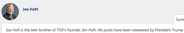 Joe. Joe Hoft. Joe Hoft prick